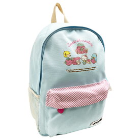 OUTDOOR×サンリオキャラクターズ デイパック スカイ イチゴ柄 187298 アウトドアプロダクツ コラボシリーズ SANRIO リュック