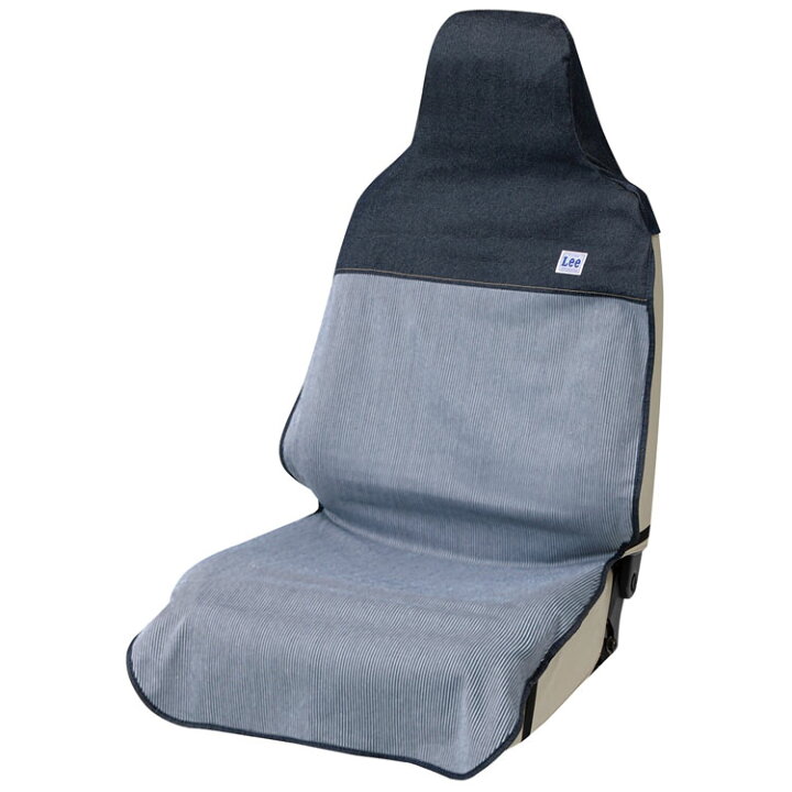 楽天市場】Lee 前席用シートカバー フロント BL 801161 Leeヒッコリー 