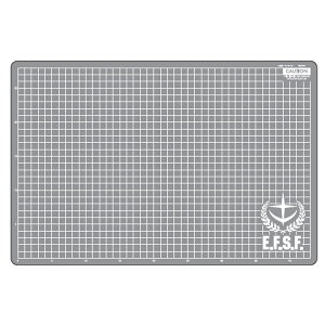 機動戦士ガンダム カッターマットA3 地球連邦軍 GUNDAM 工作 作業マット カッター下敷き 733234