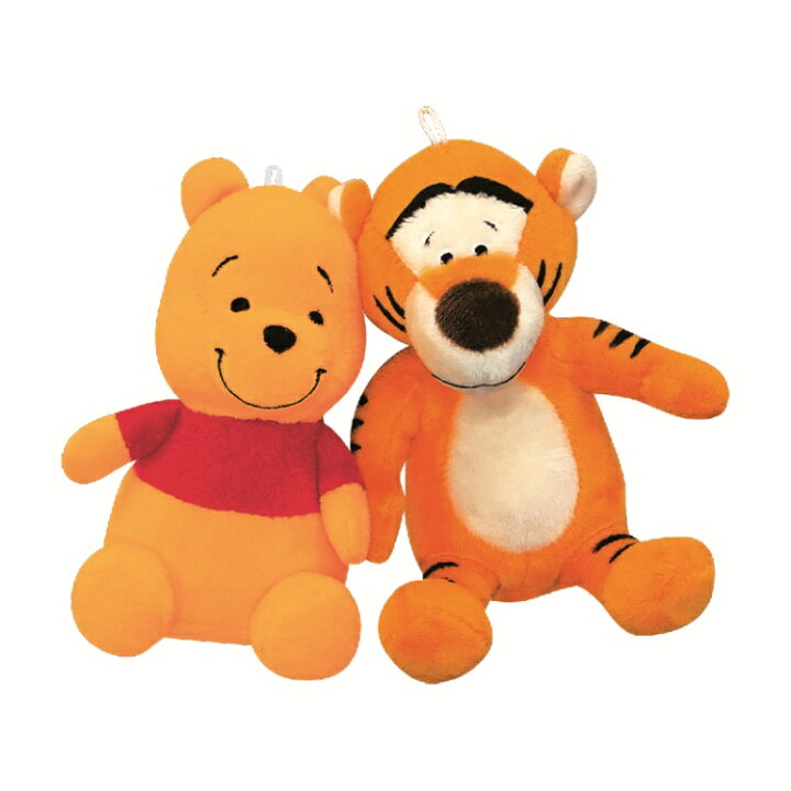 楽天市場】くまのプーさん&ティガー ディズニーニコぬいキーホルダー 