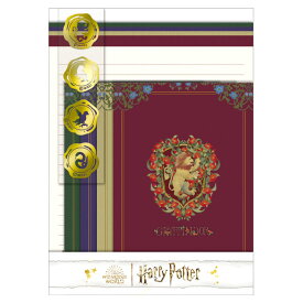 ハリーポッター シール付きレターセット 4寮 183433 Harry Potter クラックス