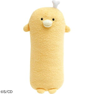 チキップダンサーズ ぬいぐるみペンポーチ きょうりゅうがおがおステップ ほねチキン ペンケース ロングポーチ