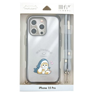 mofusand IIIIfit Loop iPhone15Pro�Ή��P�[�X 115245 ���t�T���h ����� X ��Twitter �C���X�^ SNS �L�y���b�s���O�s�z