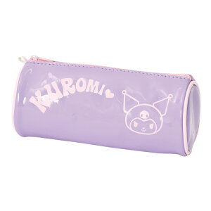 クロミ エナメル 丸筒ペンケース パープル 074375 KUROMI サンリオ
