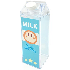 星のカービィ ミルクカートン風ボトル カービィ・ハッピーモーニング kirby 牛乳パック風 480ml ボトル