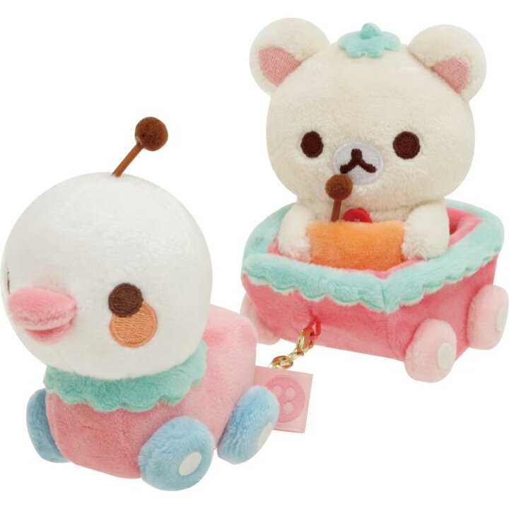 楽天市場】リラックマ シーンぬいぐるみ コリラックマ&アヒルの 