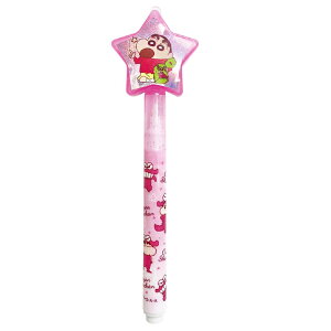 クレヨンしんちゃん ミステリーライトペン ピンク 425589 ひみつのお手紙 メッセージ【ラッピング不可】