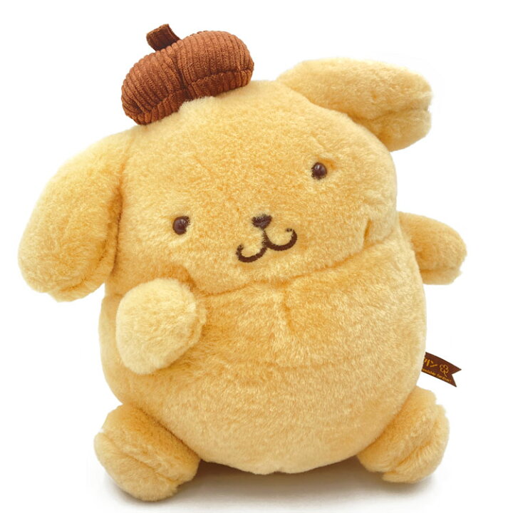 楽天市場】ポムポムプリン レトロポーズ S ぬいぐるみ 置物 