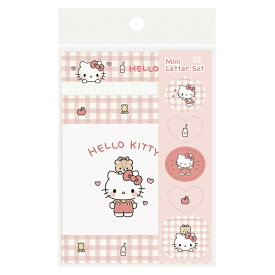 ハローキティ ミニレターセット 075006 ゆるっとシンプル サンリオ Hello Kitty