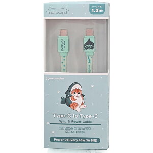 mofusand PD60WΉ USB2.0 Type-CP[u Tɂ Power Delivery 60W 114316 tTh USBP[u f[^]