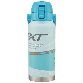 ミズノ STD8H ハンドル付ワンプッシュダイレクトステンレスボトル 800ml レーザーカラー 保冷 mizuno 水筒 持ち手付 直飲み ブルー 水色【ラッピング不可】