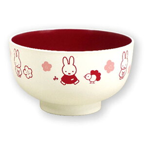 ミッフィー 塗汁椀 花 418180 ほのか miffy ディックブルーナ 和風