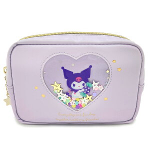 クロミ ボックスポーチ シャカシャカ 136843 サンリオ 小物入れ コスメポーチ パープル