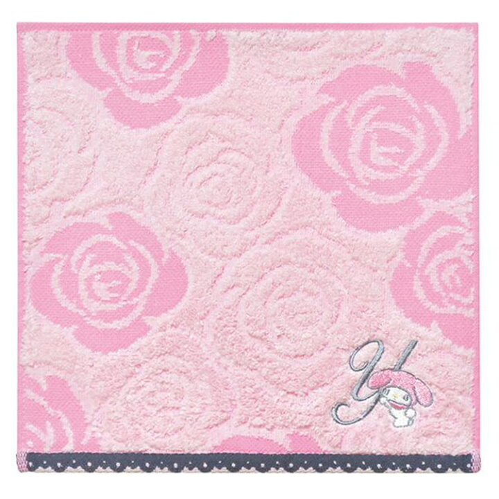 楽天市場】マイメロディ ミニタオル イニシャルローズマイメロY 759891  