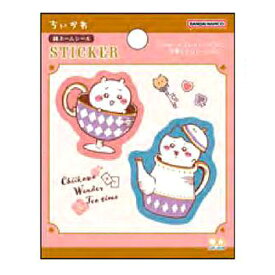 ちいかわ 織ネームシール ちいかわ&ハチワレ 766706 Wonder Tea Time 第11弾 なんか小さくてかわいいやつワンダーティータイム サンスター文具