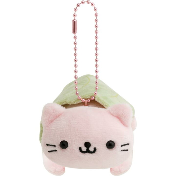 SAN-X ぶら²しあわせにゃんこ ぬいぐるみマスコットボールチェーン平成 
