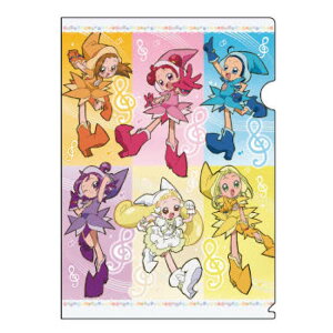 おジャ魔女どれみ クリアファイル B シングルファイル 収納 整理 777610