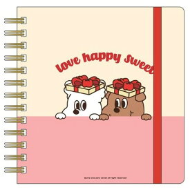 1107 スクエアリングノート B イルイルゴンチル 5mm方眼