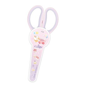 星のカービィ カーブ刃はさみ STARRY DREAM ハサミ カット カバー付き 切る 新学期 048095