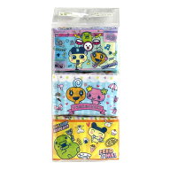 たまごっち 水に流せるポケットティッシュミニ6P TAMAGOTCHI バンダイ