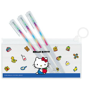 ハローキティ ポーチ入りマーブルペンセット おべんきょう 280842 SANRIO サンリオ