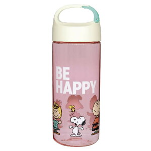 スヌーピー ドリンクボトル ピンク マイボトル 水筒 すいとう エコ 540ml BE HAPPY 771438