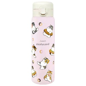 mofusand ���t�T���h �X�e�����X�����v�b�V���{�g�� 480ml �ۉ�/�ۗ� �h�[�i�c�ɂ��/���� 048935