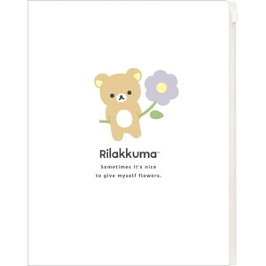 bN} NAz_[6+1P FA14801 BASIC RILAKKUMA Flower x[VbN t[ zCg bN}Ɖ 6|Pbg A4NAt@C Wbp[|Pbgt JA3