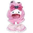 マイメロディ プラッシュコスチューマー S ぬいぐるみ 服 お着替え My Melody 50th & Kuromi 20th