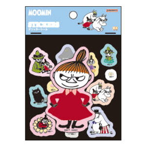 ムーミン グリッターシール 仲間 ダイカットシール デコ デコレーション ステッカー New Life Collection 206592