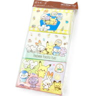 ポケットモンスター ポケモン 水に流せるポケットティッシュ 9P 白無地 ポケピース