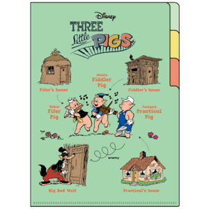 OC̎qԂ NAt@CA5 3P DC֐} 217277 Three Little Pigs fBYj[f