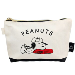 スヌーピー 帆布船型ポーチ 野球 157464
