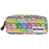 OUTDOOR×ケアベア ペンケース カラフル 168944 アウトドアプロダクツ 第30弾【ラッピング不可】