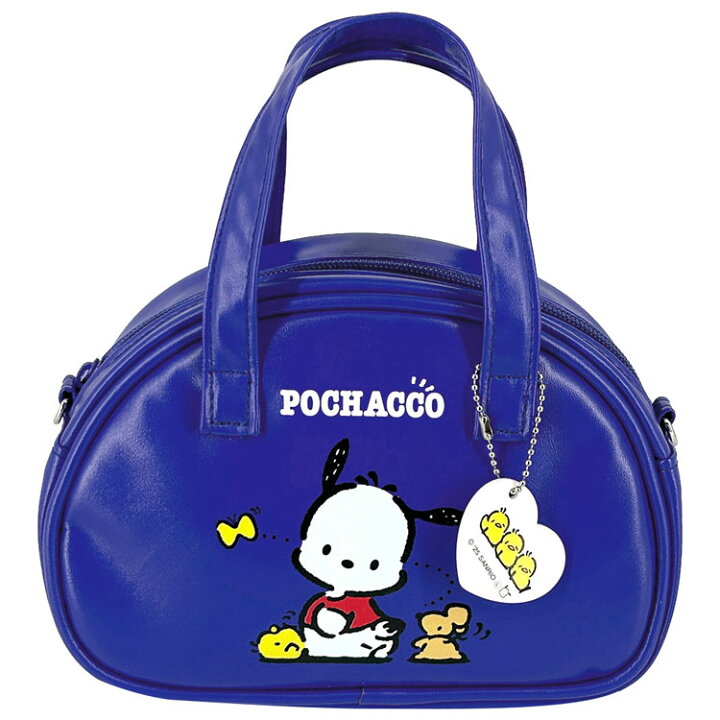 楽天市場】ポチャッコ レトロミニボストンバッグ ショルダー付 152359 