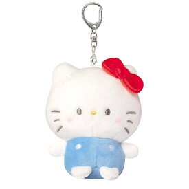 ハローキティ ぬいぐるみキーホルダー マスコット まるもっち 303299