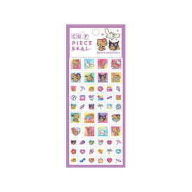 サンリオキャラクターズ カットピースシール シール ステッカー デコ デコレーション 日焼けシリーズ 332572【お1人様1点限り】