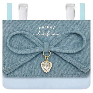 Wide Pochette Pocket ワイドポシェットポケット デニムリボン 332664