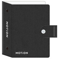 MOTiON シールバインダーブック ブラック 282438