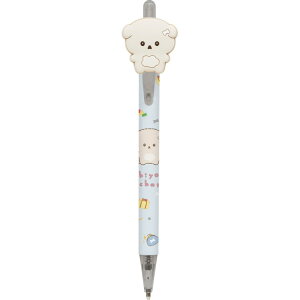 いしよわちゃん マスコット付シャープペン0.5mm ブルー