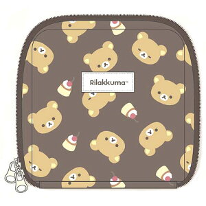 リラックマ 縦型コスメポーチ リラックマ フェイス ベーシックリラックマ 298039
