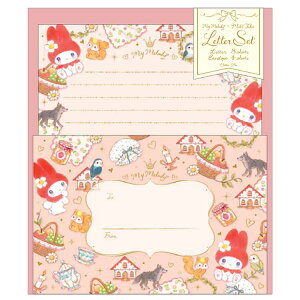 マイメロディ×たけいみき レターセット リトルレッド 840517 第4弾 サンリオキャラクターズ×たけいみき SANRIO