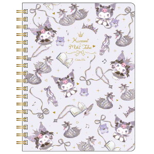 クロミ×たけいみき B6リングノート ブラックスワン 840647 第4弾 サンリオキャラクターズ×たけいみき SANRIO