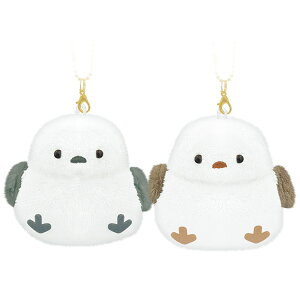 シマエナガ ニコぬいキーホルダー Lサイズ 339489 しまえなが 小鳥