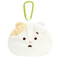 まいにちはむちま ぬいぐるみミニコインケース はむちま、小さい幸せと出会う。カラビナ付 ミニポーチ 小…
