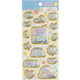 すみっコぐらし キラッとぷくぷくエアーシール SE70504 エアイン ぷっくり 箔押し グリッター入 キラキラ シャカシャカ【お1人様2点限り】