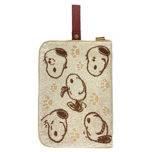 �X�k�[�s�[ �ǂ��ƃ|�[�` �P�A �u���E�� BE .POUCH SNOOPY �s�[�i�b�c