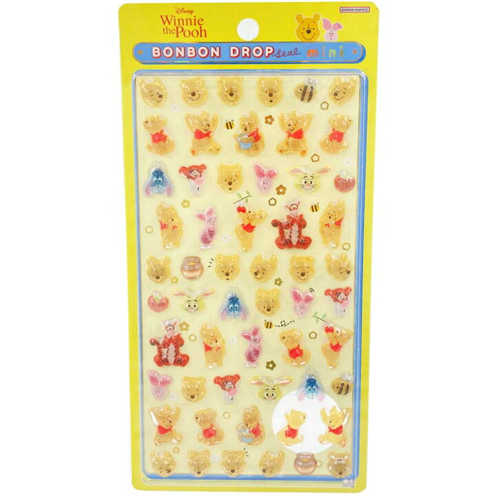 正規品】 ボンボンドロップシール ミニ ディズニー 8点セット 正規品