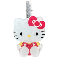 【SS06】ハローキティ ダイカットキラキラクリップ Petit collection サンリオ ホワイト【ラッピング不可…