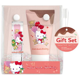 コアラのマーチ×ハローキティ ハンドクリームアンドリップクリームギフトセット 344094 ギフト ロッテ LOTTE Hello Kitty
